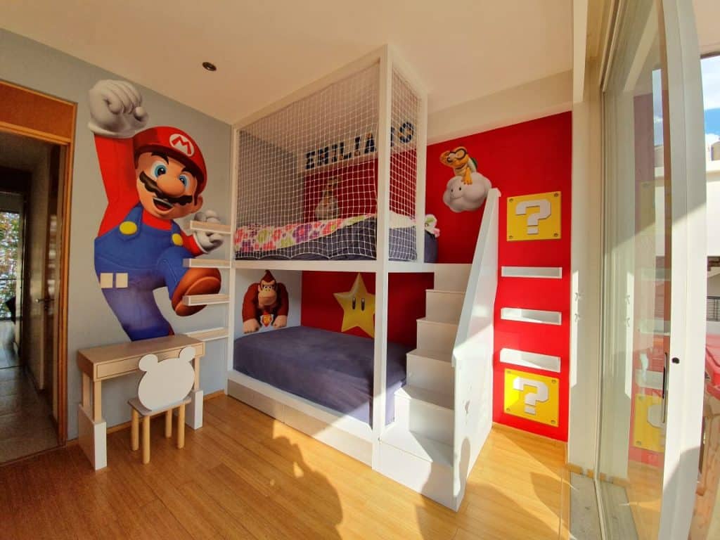 Diseño de mueble a medida para recámara en CDMX con estilo personalizado de Barniture